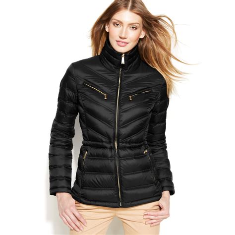 Michael Kors packable jacket women